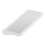 Appui de fenêtre monobloc béton gris AR35 - 35 CM x 120 CM